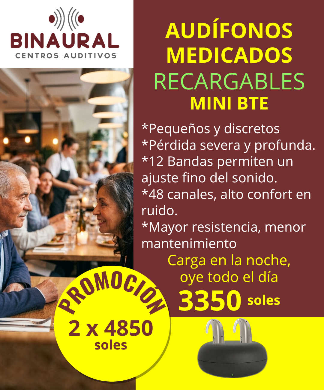 Pequeños y discretos
